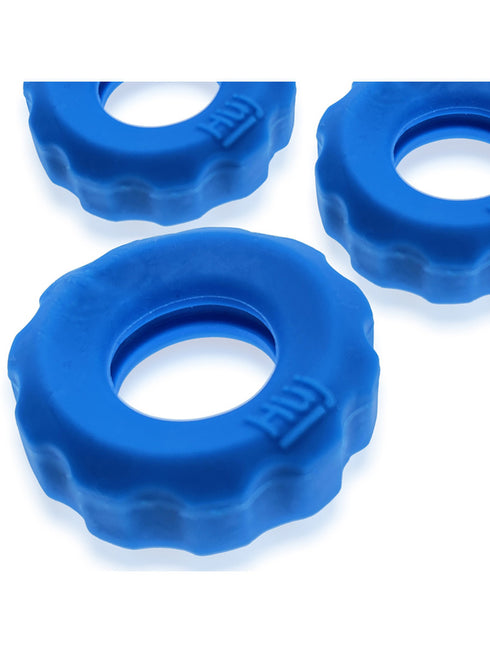 SUPER HUJ 3-PACK COCKRINGS TEAL ICE